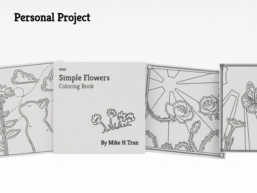 project: coloring book personal project